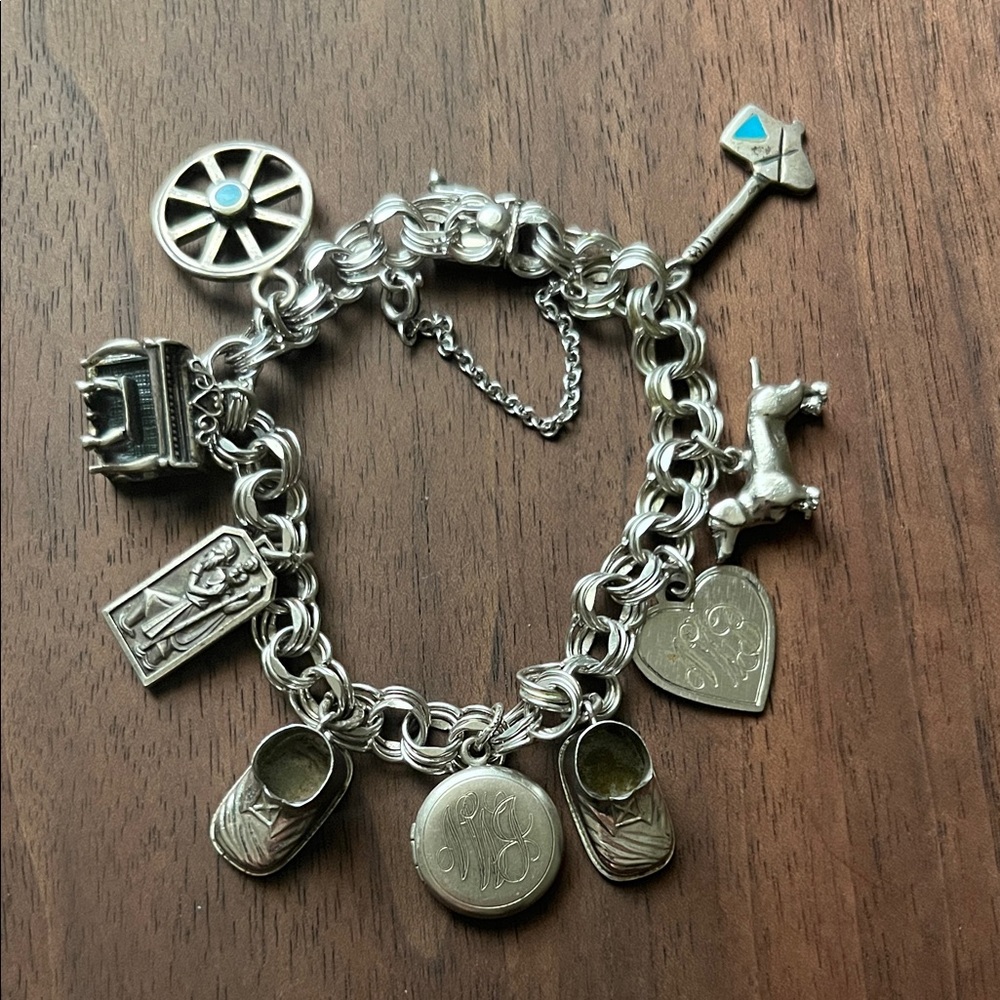 Vintage Charm Bracelet - A Family Story